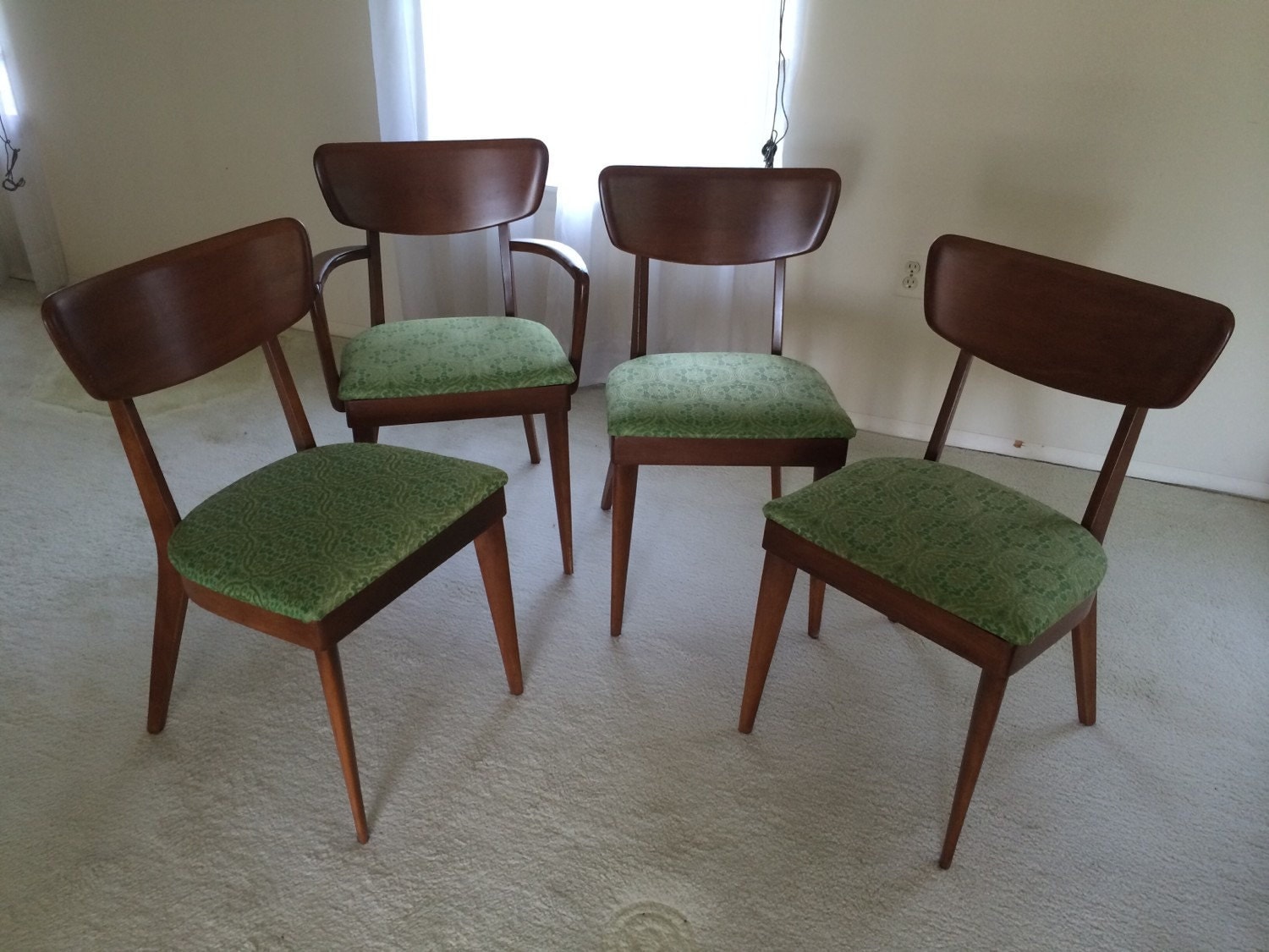 haywood wakefield dining room chairs