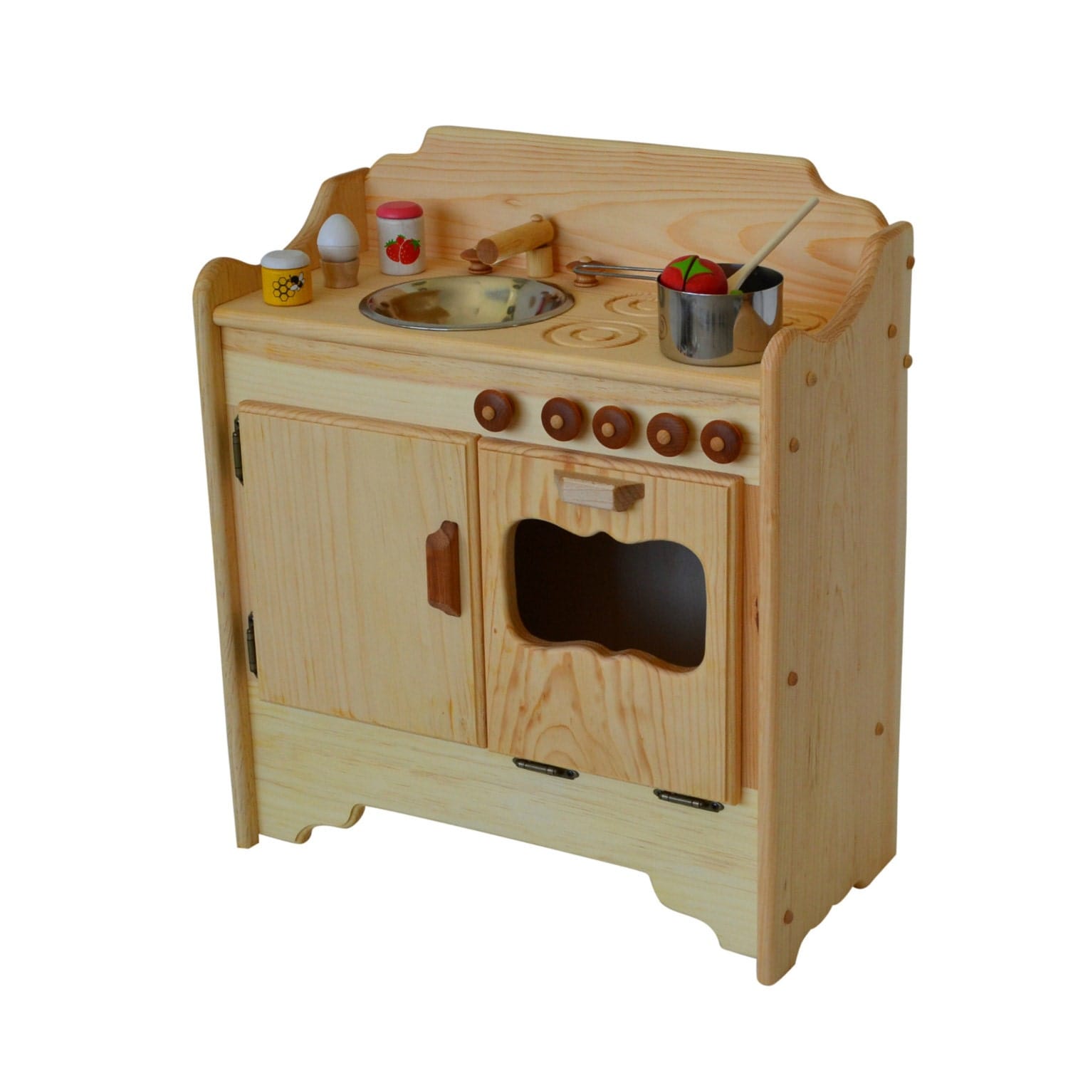 miniature play kitchen