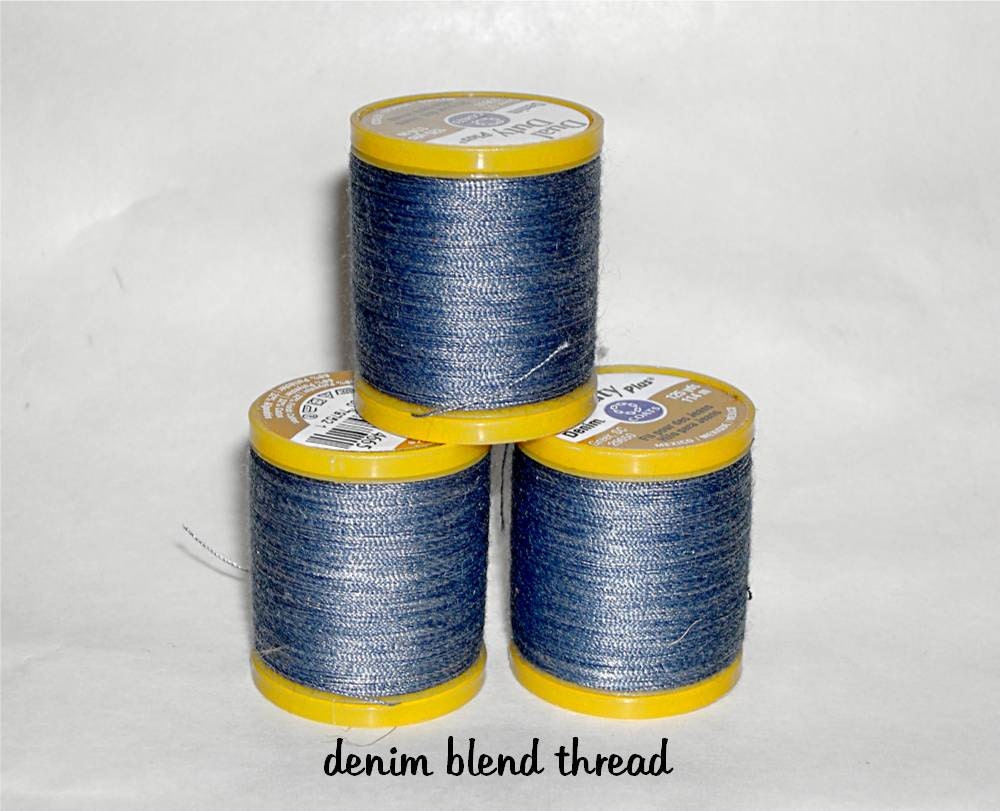 Spool Thread Denim Blue Dual Duty Plus Color Blend Thread