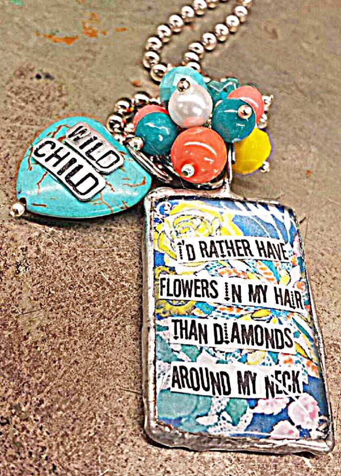 I'd RaTheR hAvE FlOwErS in my HaIR ThAn DiAmOnDs aRoUnD