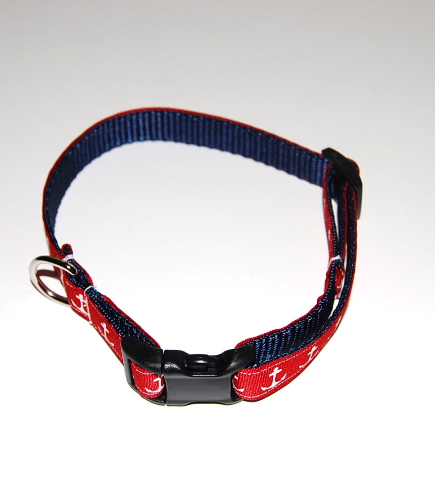 Anchor Dog Collar Nylon bing Collar Pet Collar