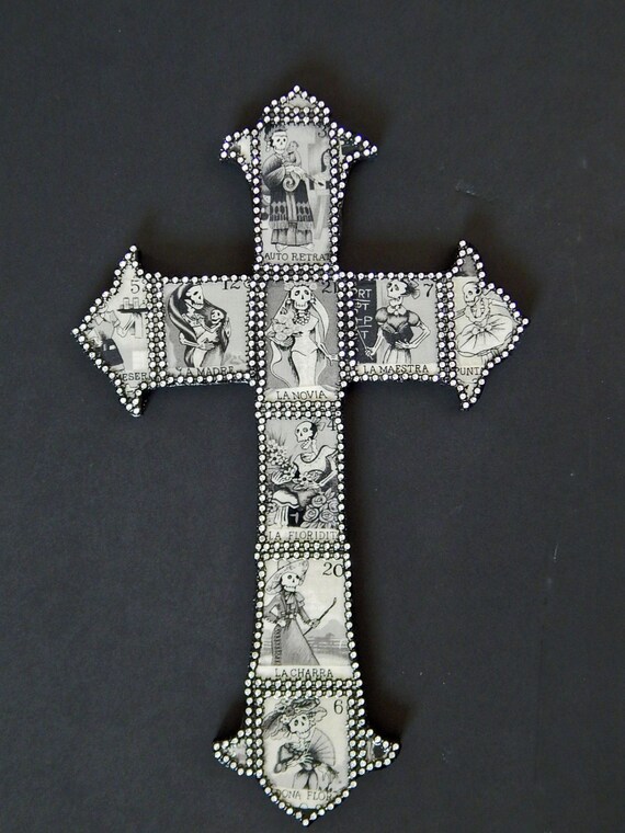Crosses Dia De Los Muertos Crosses Women's