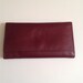Vintage Yves Saint Laurent Red Leather Wallet by styleback  