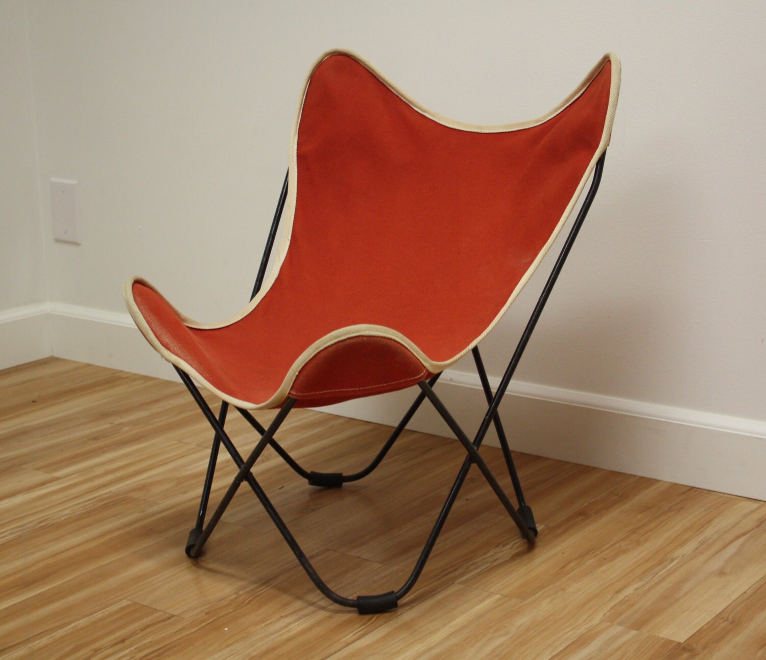 Vintage Child’s / Kid’s Knoll Hardoy Butterfly Chair w/ Cover Haute Juice