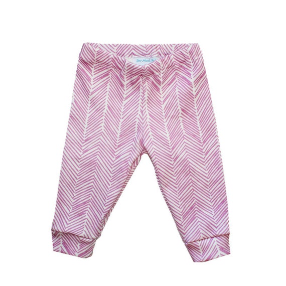 Orchid Feather Baby Leggings