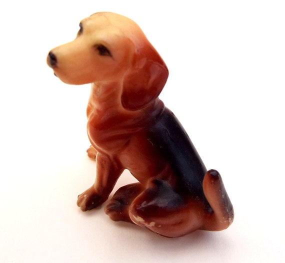 plastic dog statue