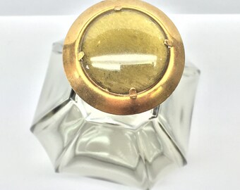 Lucite Atomizer Vintage 1950s Perfume Bottle with Cut by WEVco