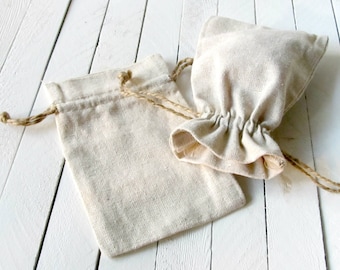 Linen drawstring bag | Etsy