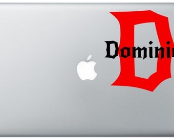 Name and Initial Laptop Decal