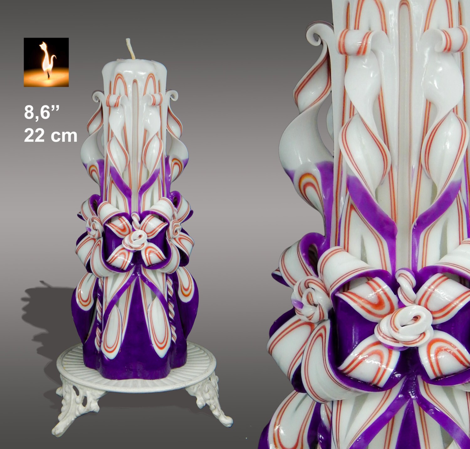 Candle Gift for woman Gift for girlfriend by MonnaCandles