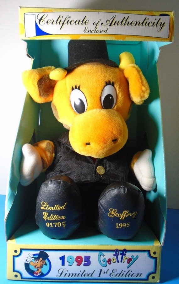 1995 Geoffrey Plush Toys R Us Limited 1st Edition by Future3000