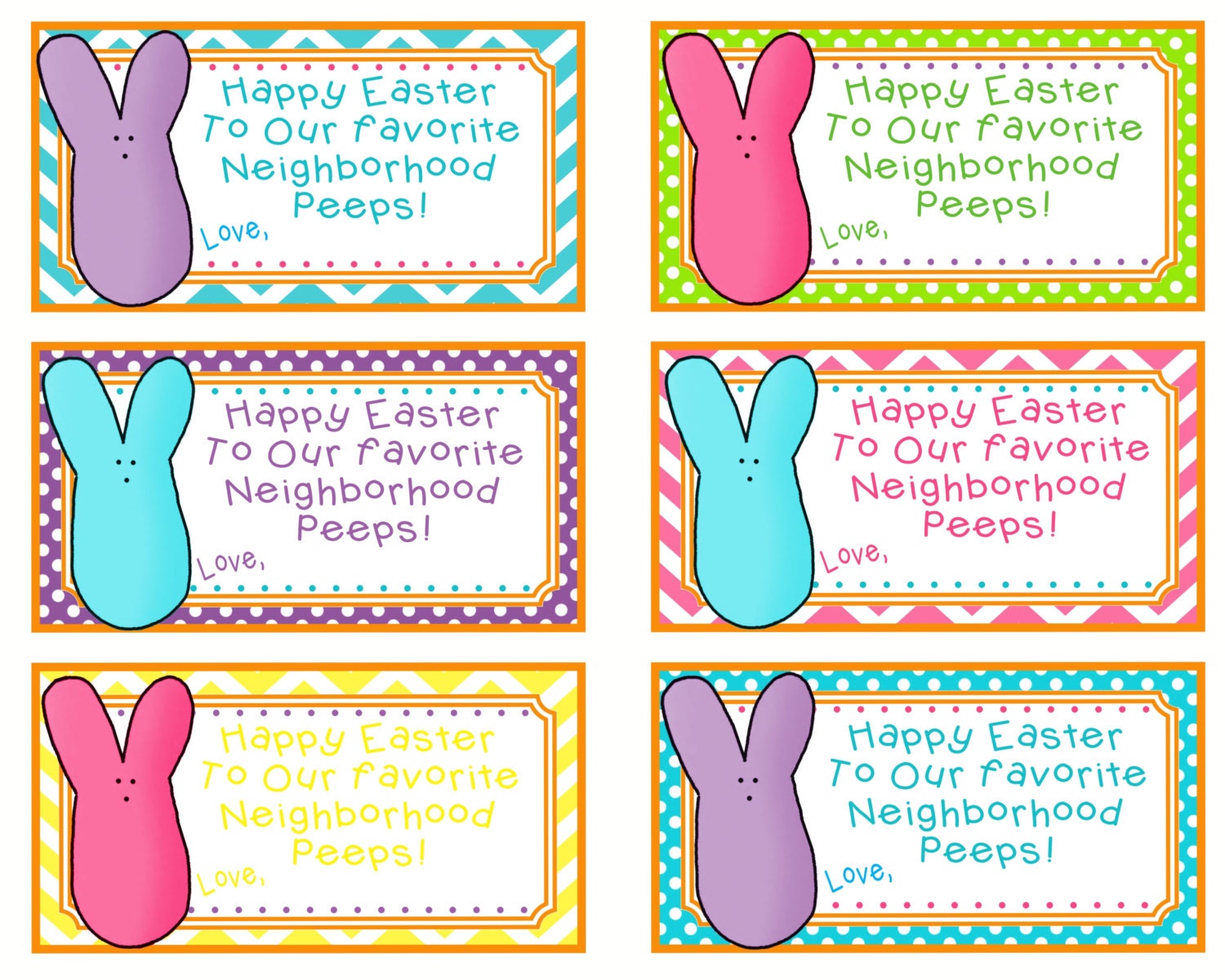 Printable Easter Bunny Name Tags Easter Printables Easter Tags Easter
