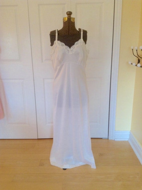lace long slip
