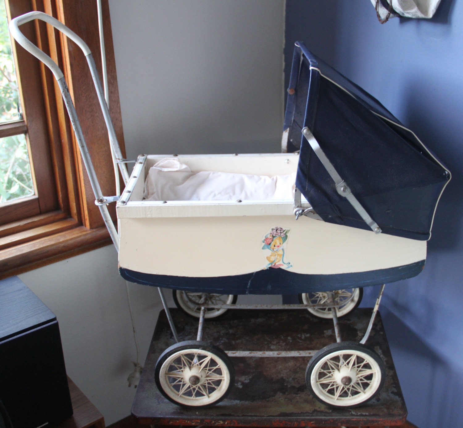 leeway vintage dolls pram