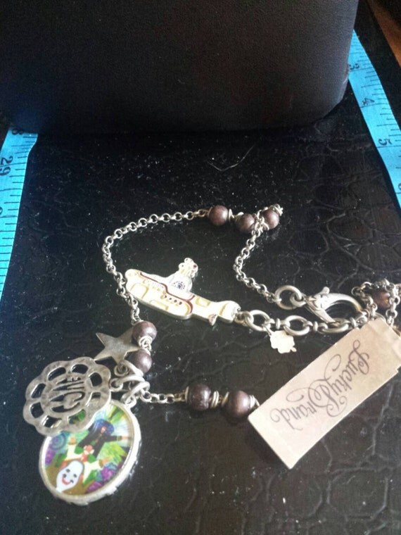 The Beatles Necklace Lucky brand yellow submarine necklace By