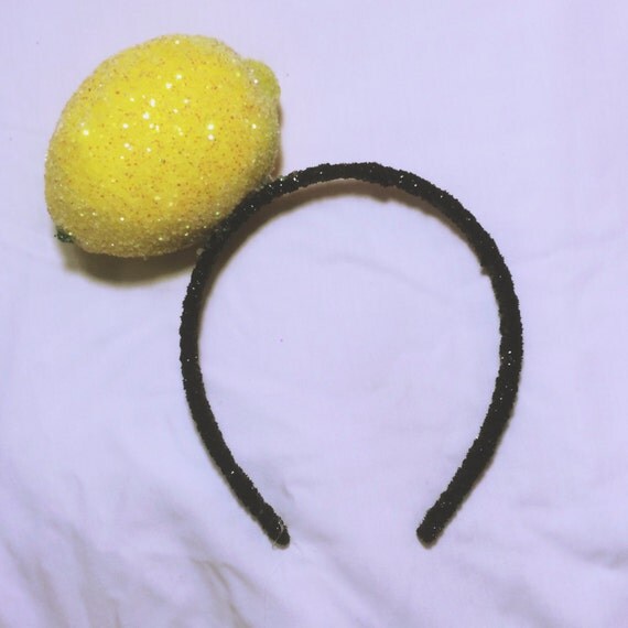 xoCurlub Classic Lemon Fruit Headband Marina and the by xoCurlub