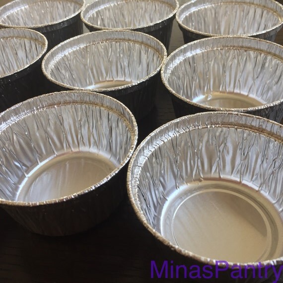 FREE SHIPPING 100 Aluminum Foil Muffin Cupcake by MinasPantry