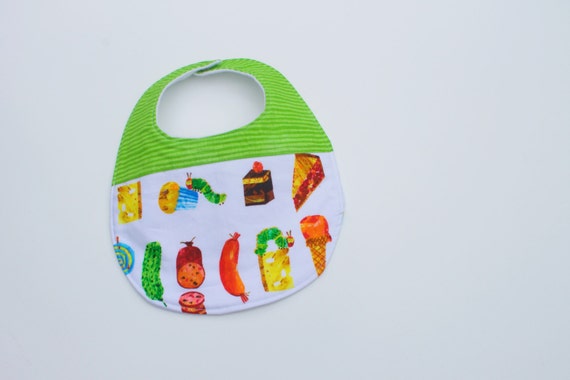 Hungry Caterpillar Bib Hungry Caterpillar Baby by Huckababy