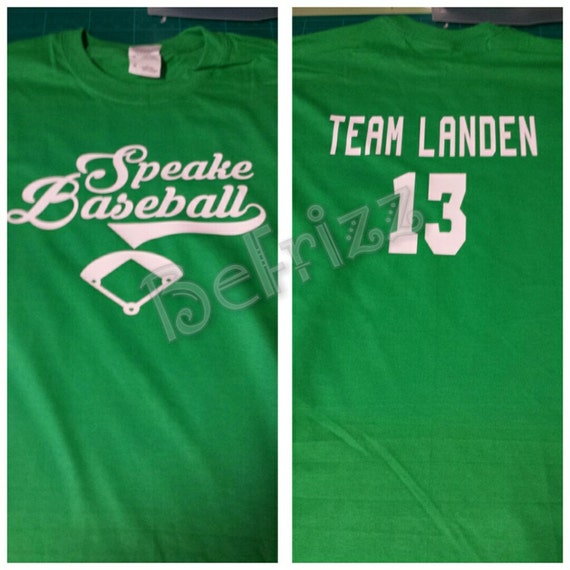 baseball team parent shirts