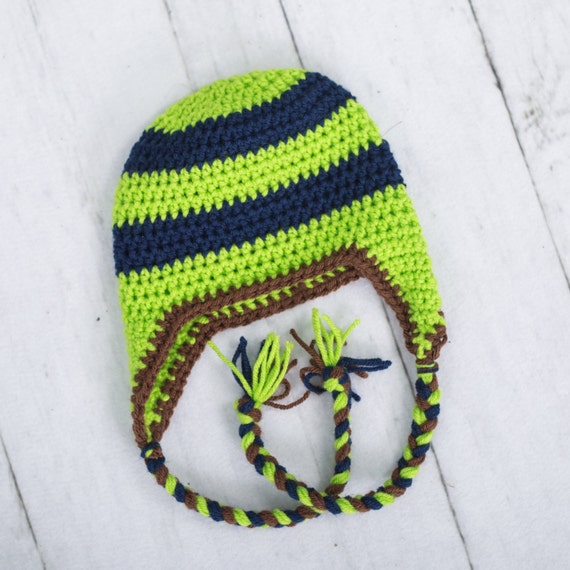 little boy hat crochet boy hat striped hat baby boy hat