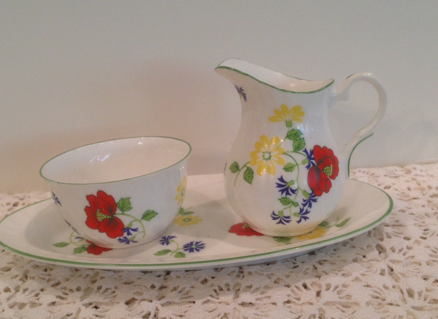 Crown Staffordshire Fine Bone China English Garden