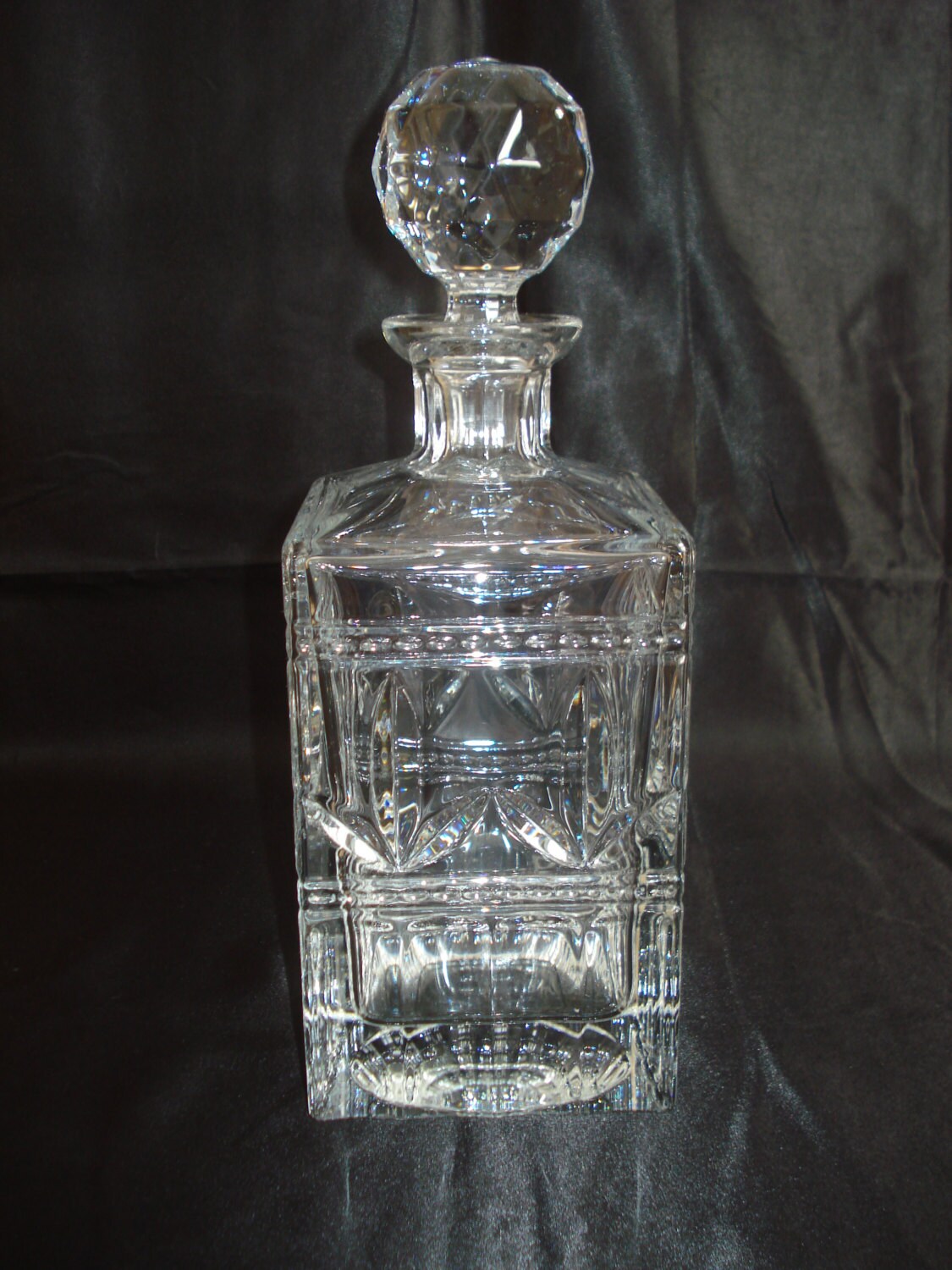 Vintage Baccarat Crystal Gournay Whiskey Decanter. by antiques1923