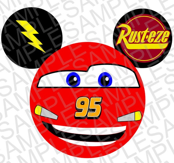 Disney Inspired Lightning McQueen Mickey by MissAddisonsCloset