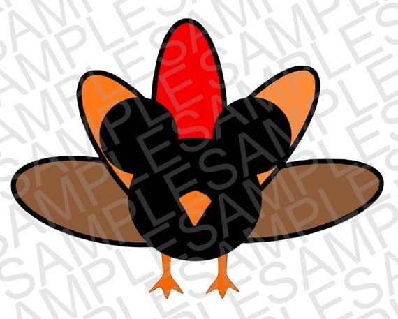 Download Disney Inspired Mickey Turkey SVG DXF and by ...