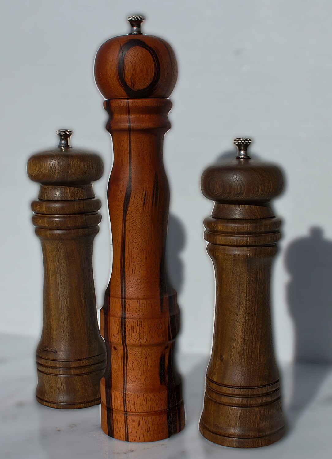 Hand Turned Wood PepperMill by aceWoodCreations on Etsy
