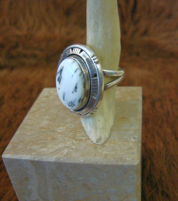 White buffalo turquoise wedding rings