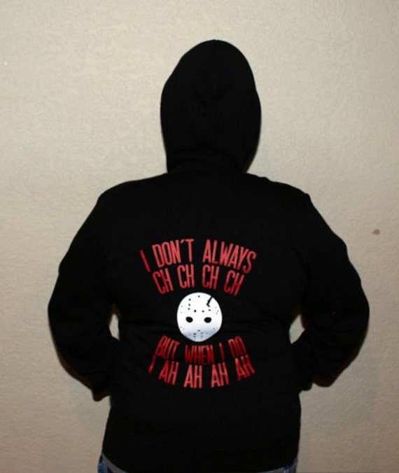 Funny Halloween zip Up Hooded Sweatshirt. Gym by SheSquatsClothing