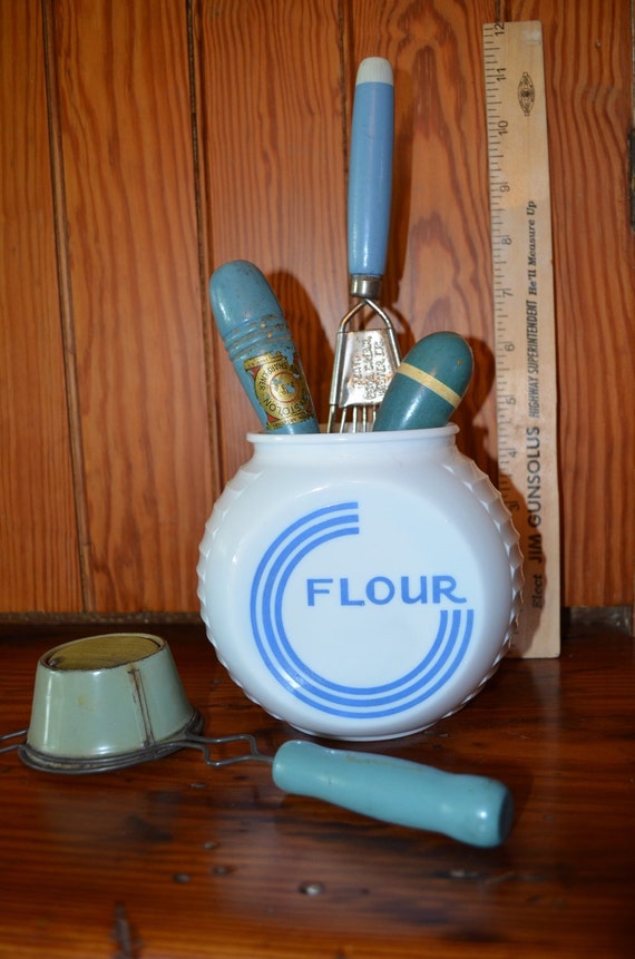 Vintage Flour Container