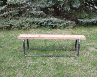 Modern Since 1890 Bench Reclaimed Wood Bench Wood Bench Dining Bench Entry Bench