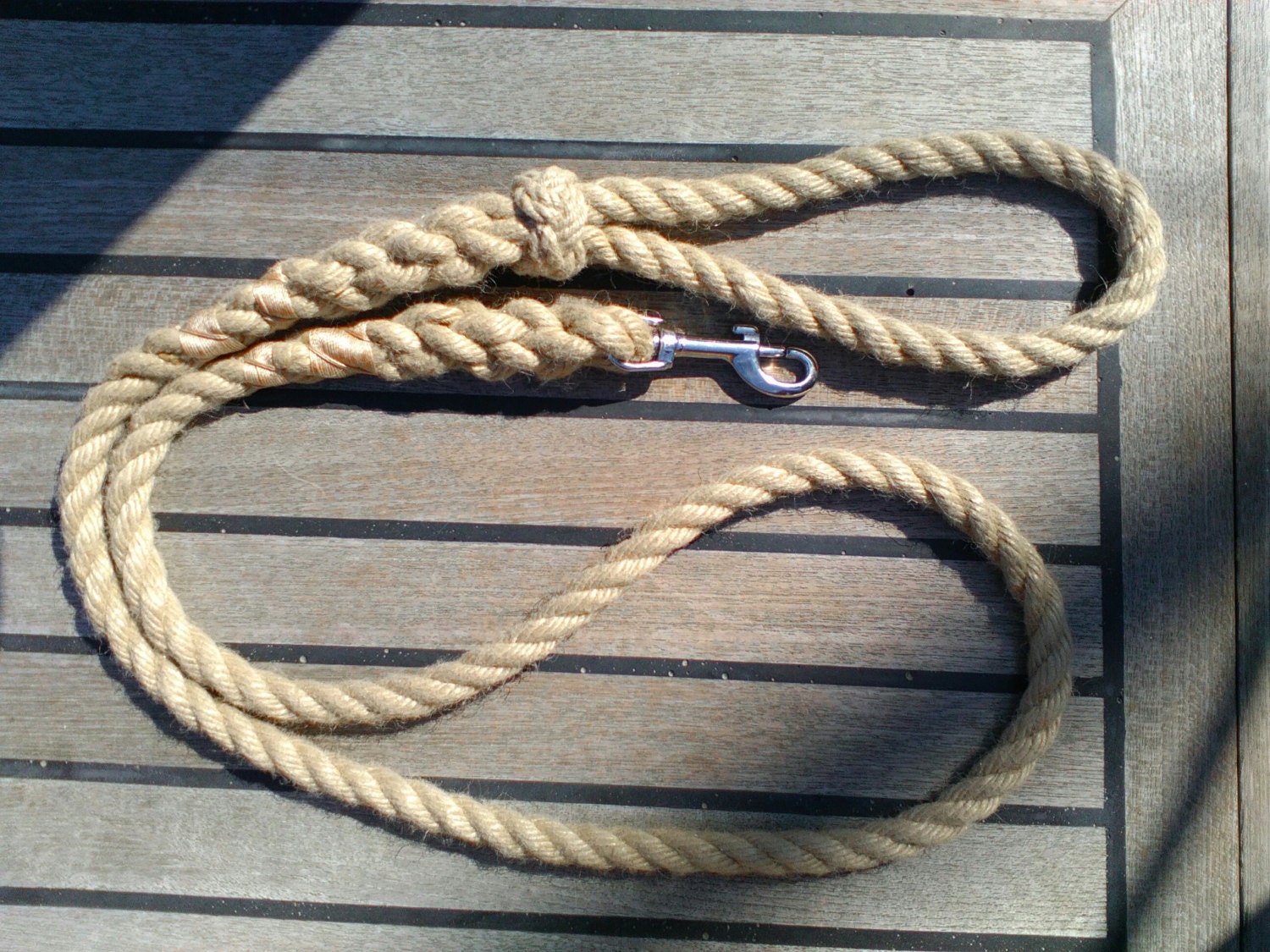 Rope Dog Lead Leash Nautical Ideal for the Saltiest of