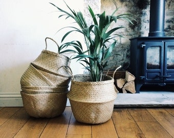 Natural Seagrass Basket