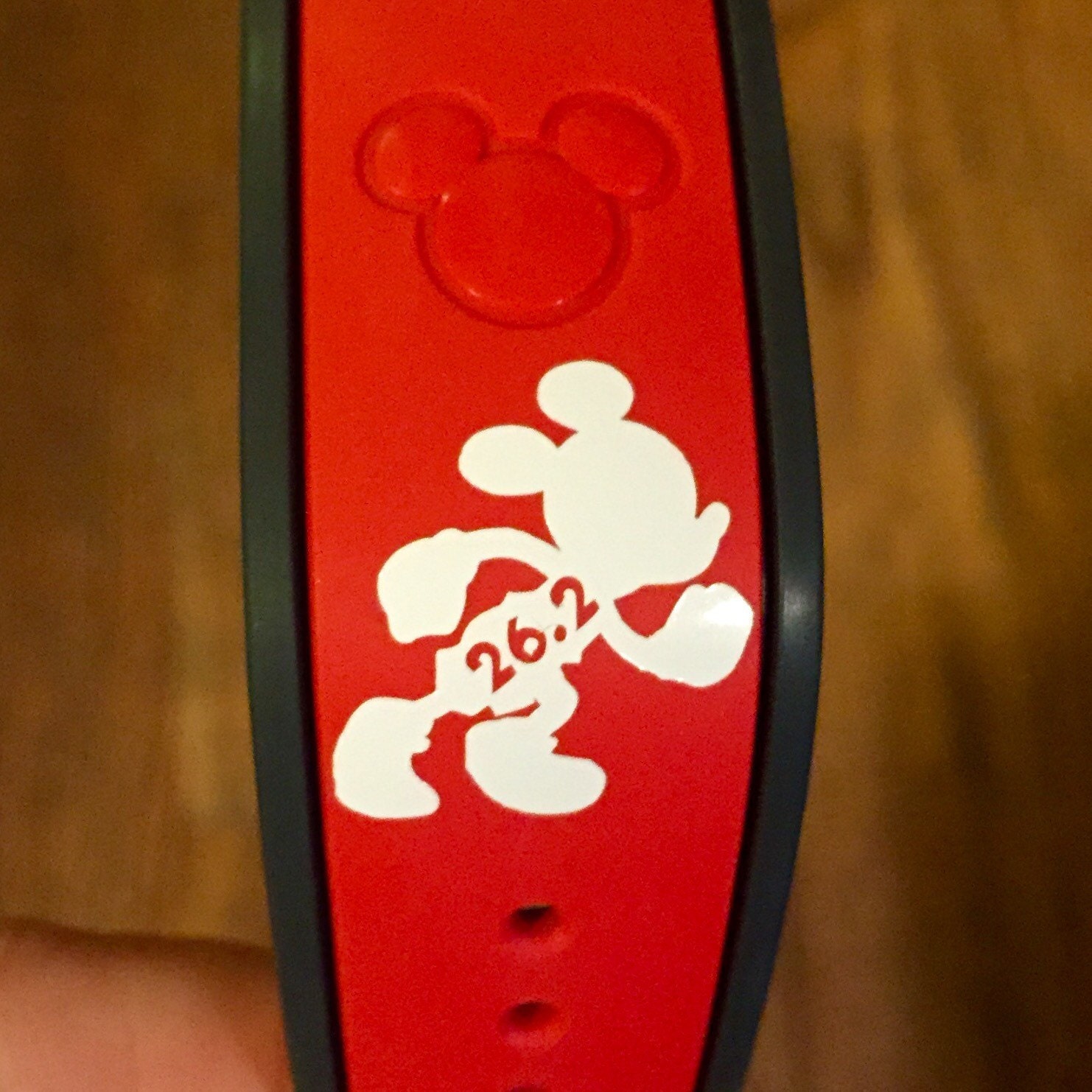runDisney Mickey 26.2 Magic Band Vinyl Decal