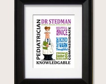 Unique doctor appreciation related items | Etsy