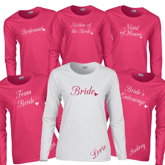 bridal long shirts