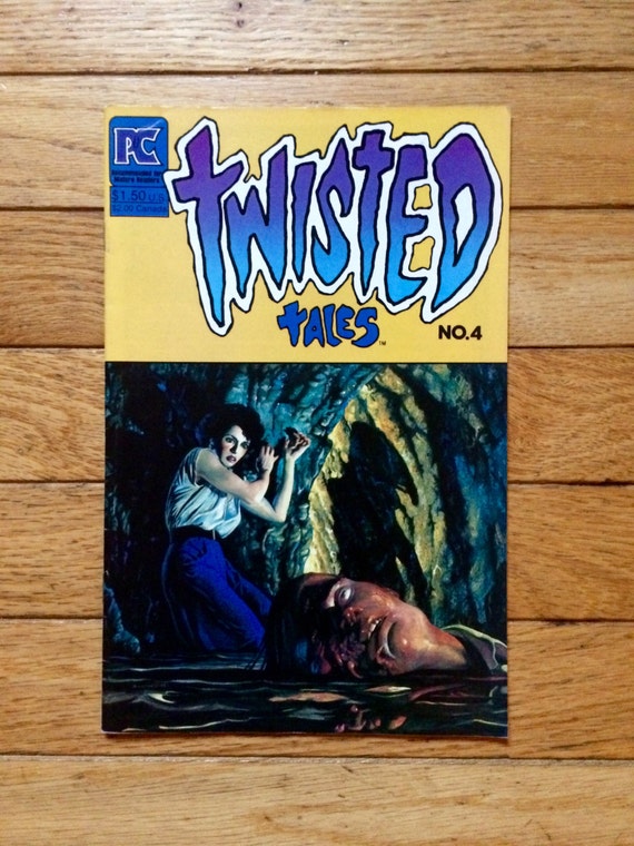 Twisted Tales Comic Book Vintage Comic Books Twisted Tales By Pacific Comics