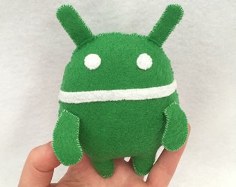 android plush robot