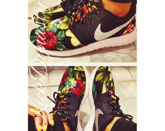 nike roshe floral baratas