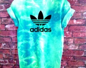 tie dye t shirt adidas