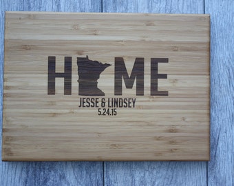 Personalized Cutting Board, Housewarming Gift, Personalized Housewarming Gift, New Home Housewarming Gift, Custom Cutting Board