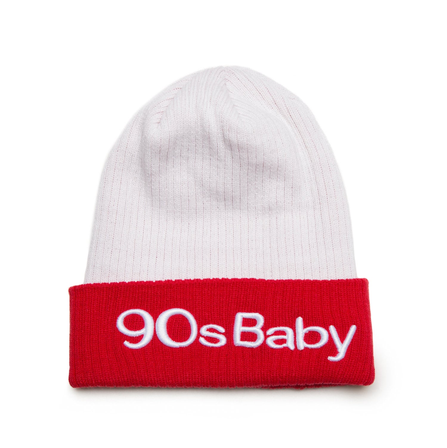 Custom Beanie with words 90s Baby 3D Embroidered Beanie Hat