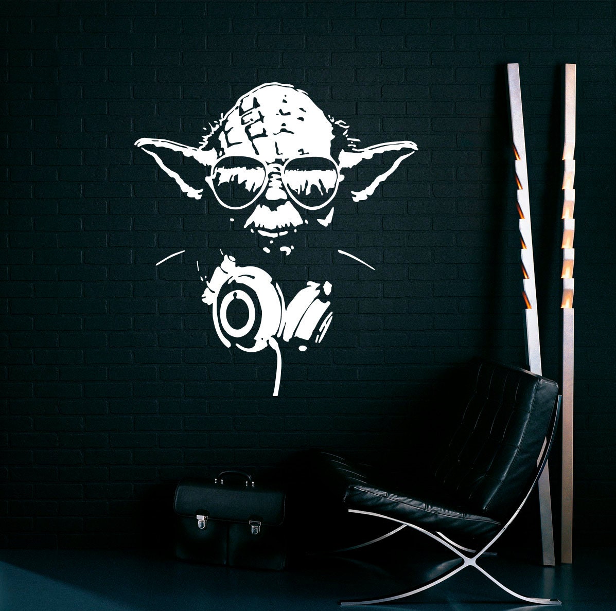 Master Yoda Wall Decal Vinyl Stickers Star Wars Home Interior