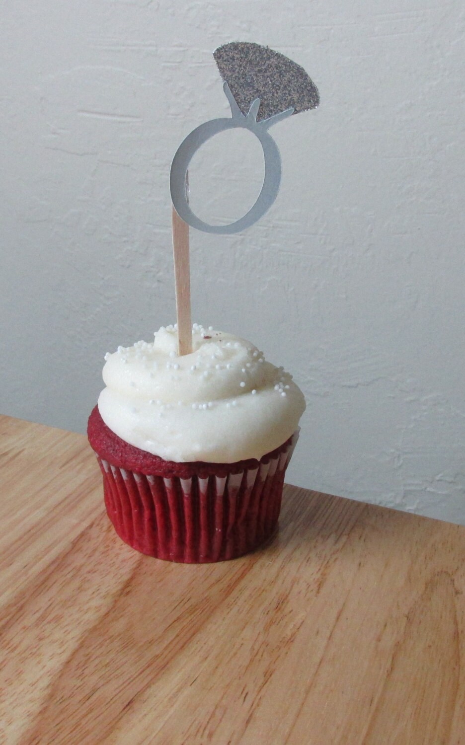 Cupcake Ring Toppers by JBGcrafts on Etsy