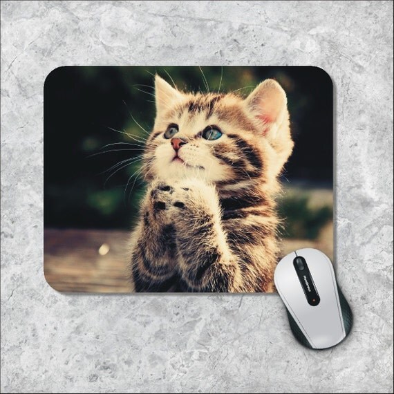 Tapis de souris chat mignon chaton tapis de souris tapis de