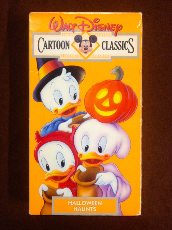 Walt Disney Cartoon Classics Halloween Haunts Vhs