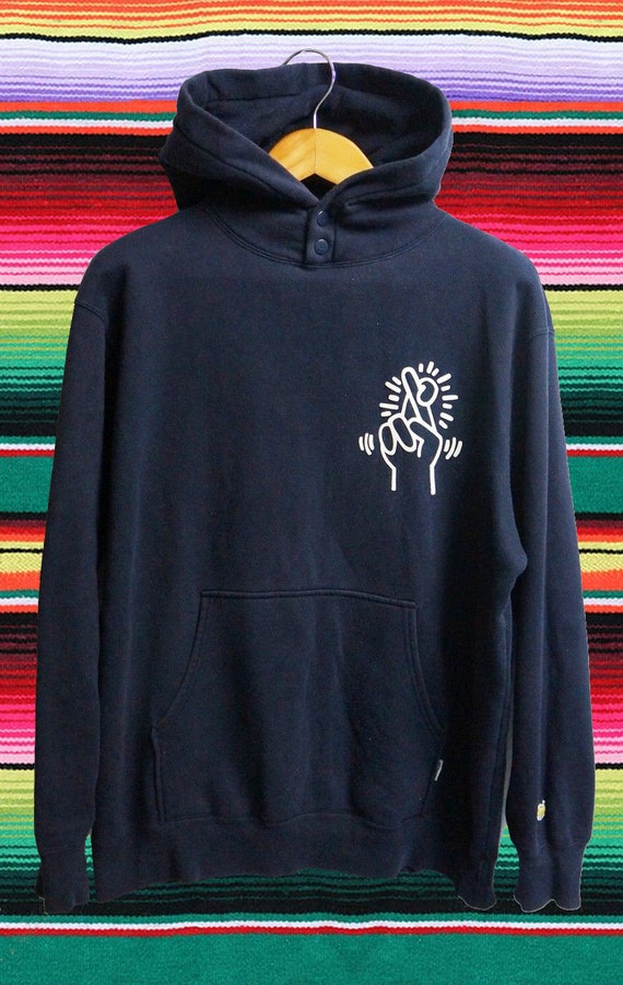 keith haring art hoodie