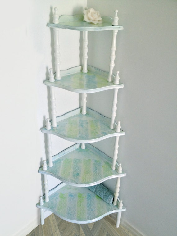 5 Tier Corner Storage Shelf Plant Display by UpcycleAustralia